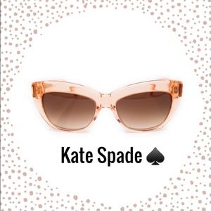Kate Spade Crystal Flamingo Glasses NWT